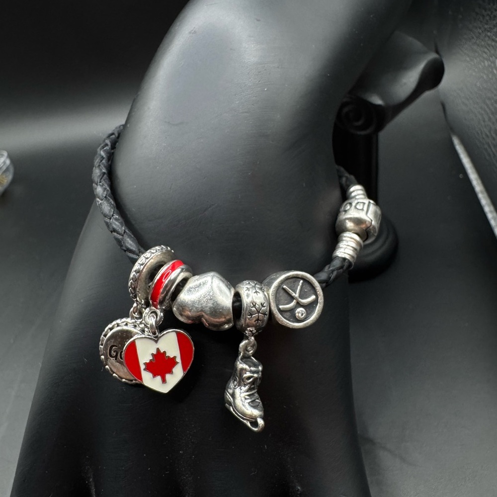 Pandora Charm Bracelet Silver 925 Charms